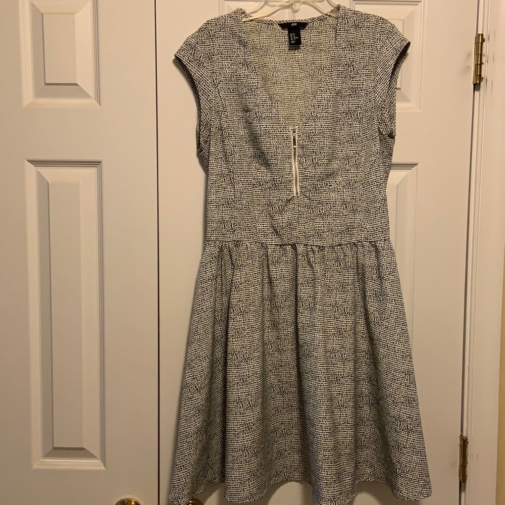 Black and White Dress